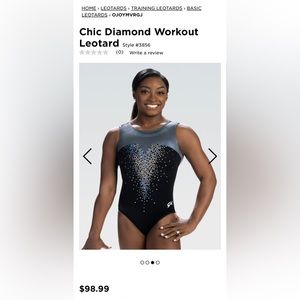 Gk Elite Chick Practice Leotard Child Medium